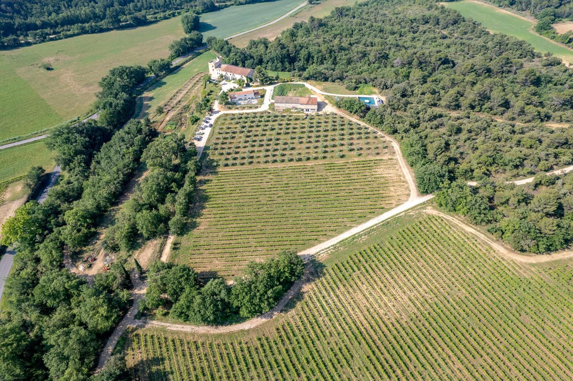 לינה וארוחת בוקר Villelaure Domaine La Ferme Hi Bride מראה חיצוני תמונה